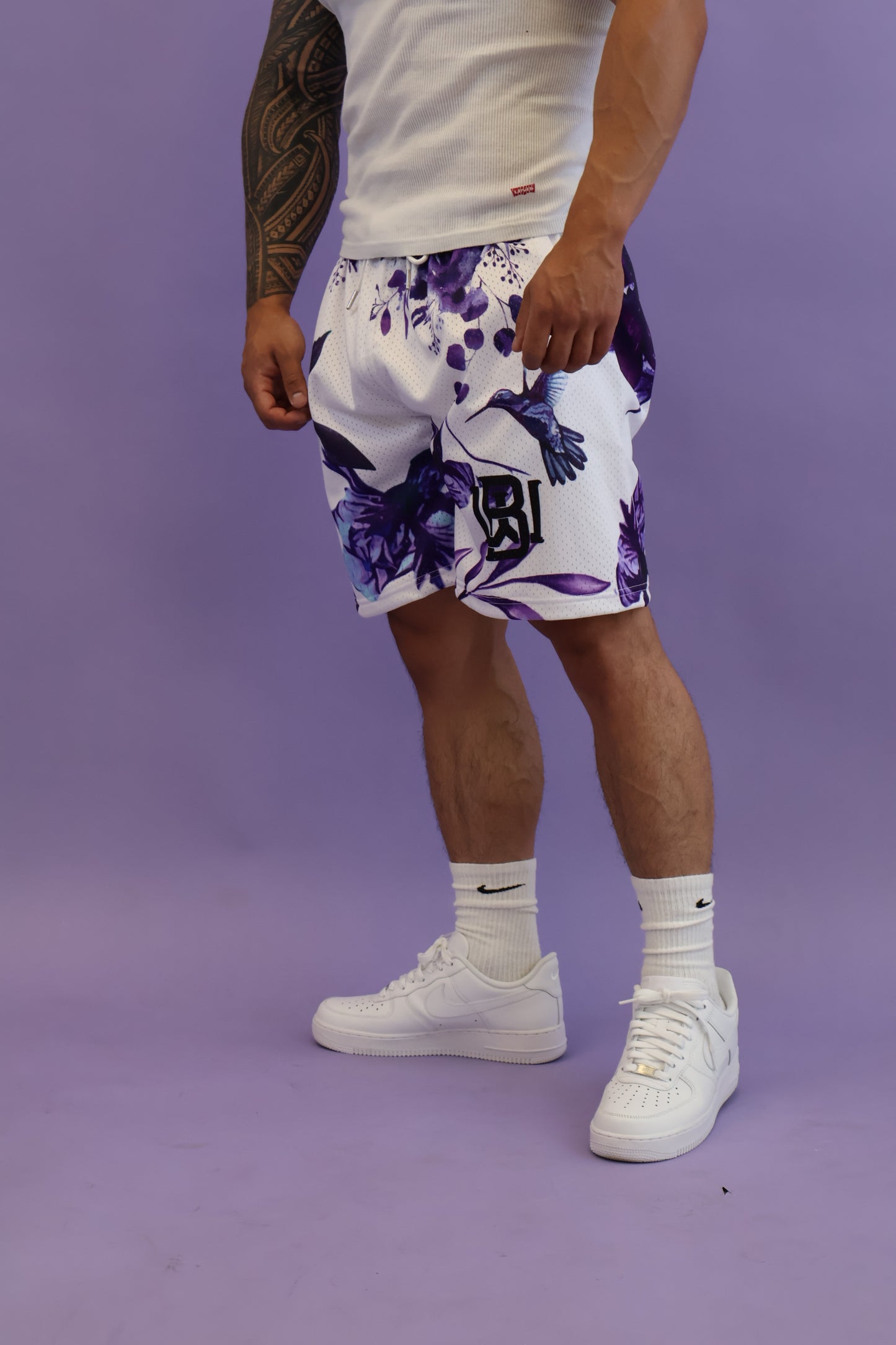 Lavandula Florist shorts