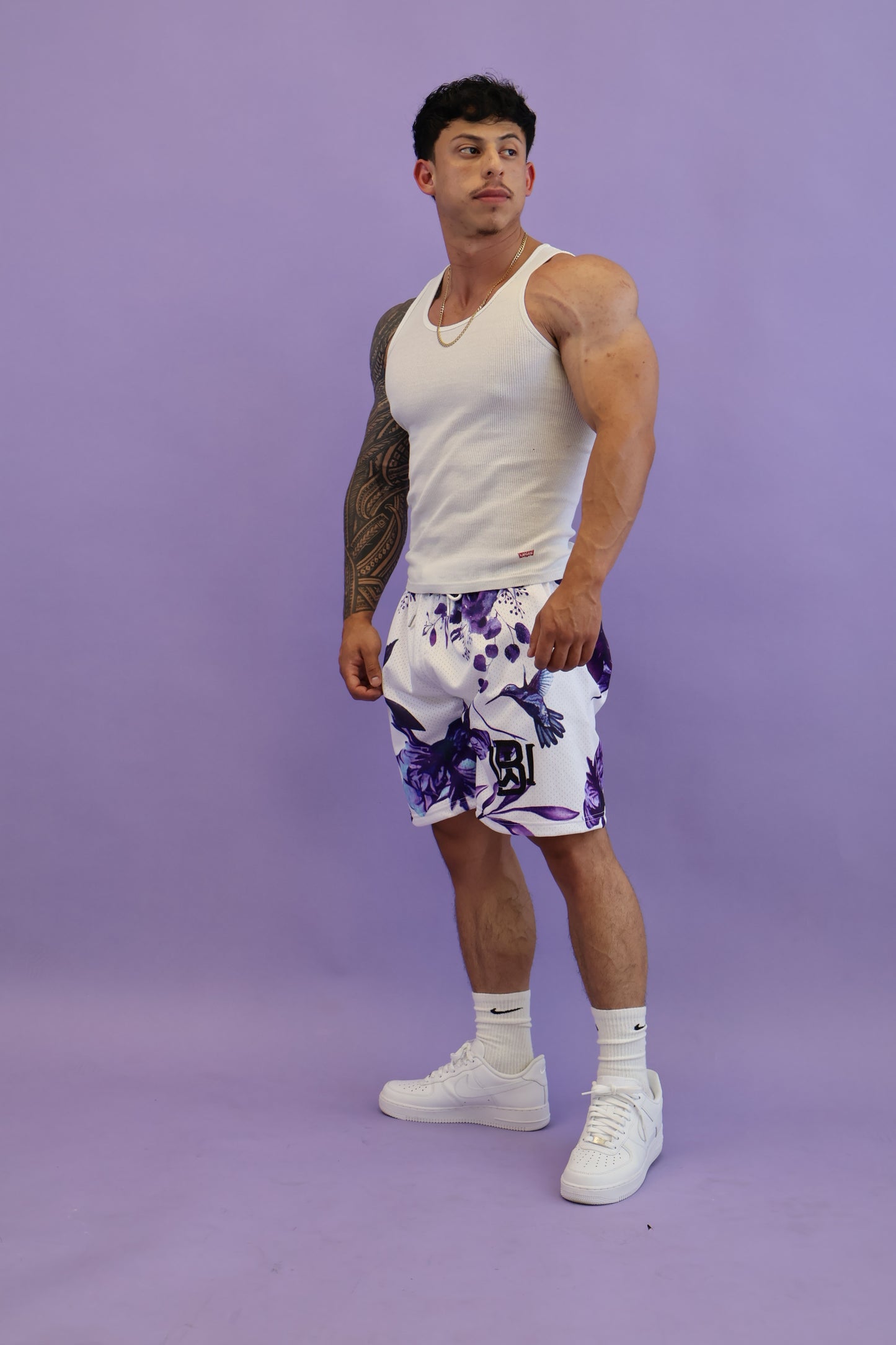 Lavandula Florist shorts