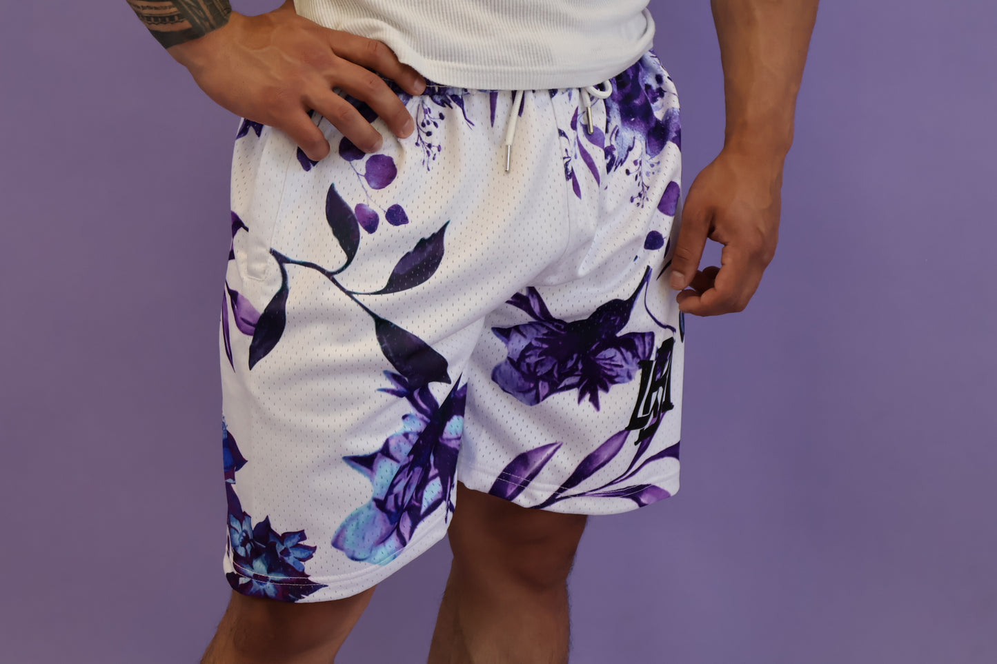 Lavandula Florist shorts