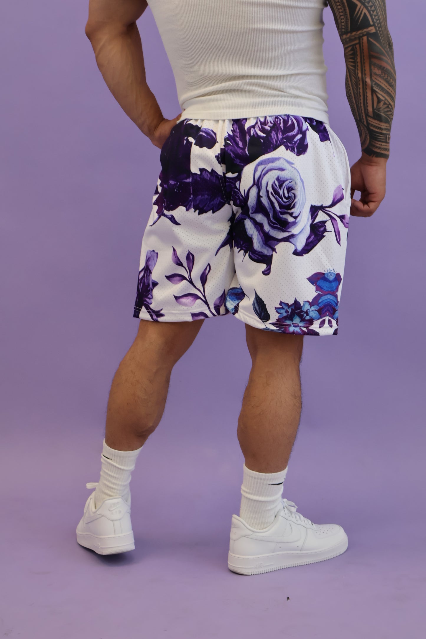 Lavandula Florist shorts