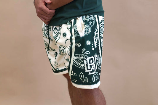 Reverse Dark Forest Paisley