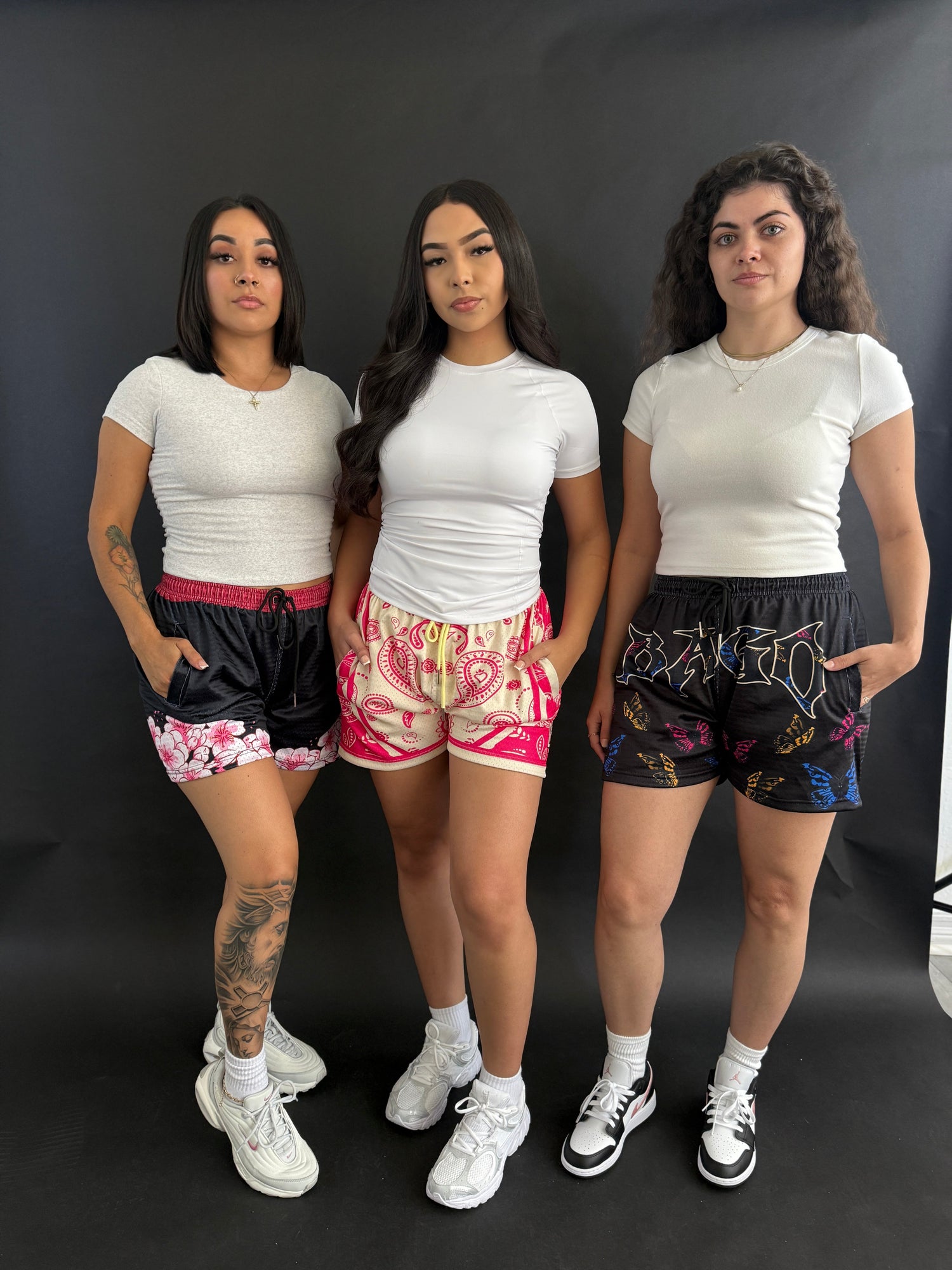 3 inch seam mesh shorts