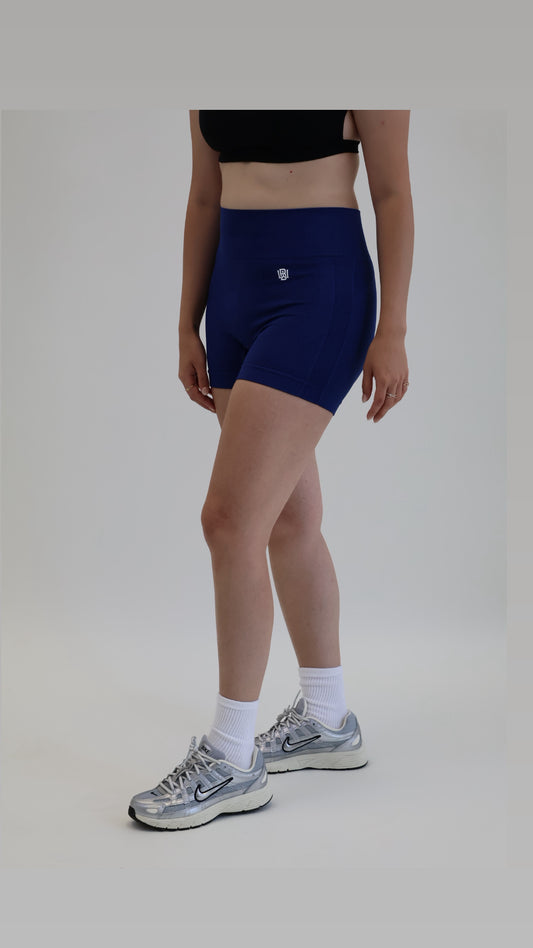 Blue Biker Shorts