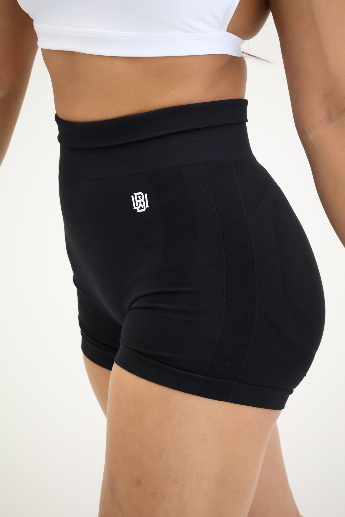 Black biker shorts