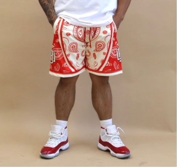 Reverse Cherry Paisley