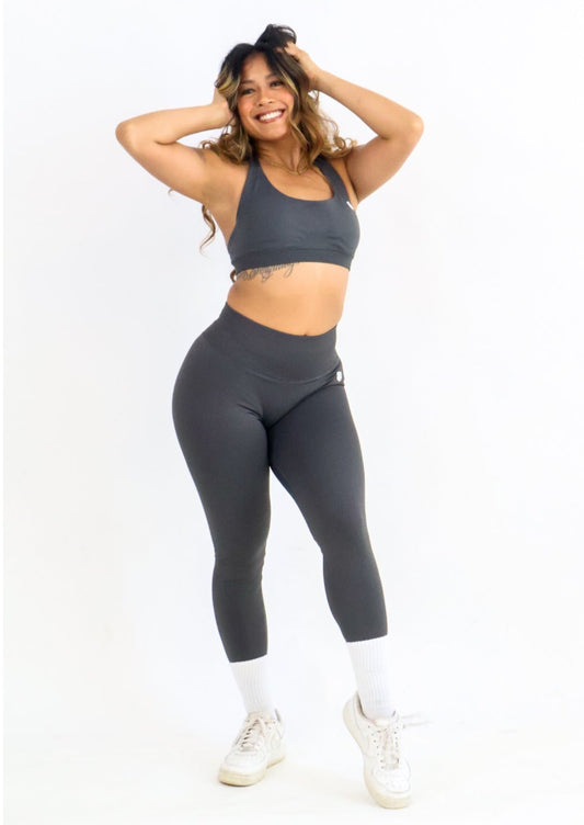 Charcoal Gray Seamless Leggings