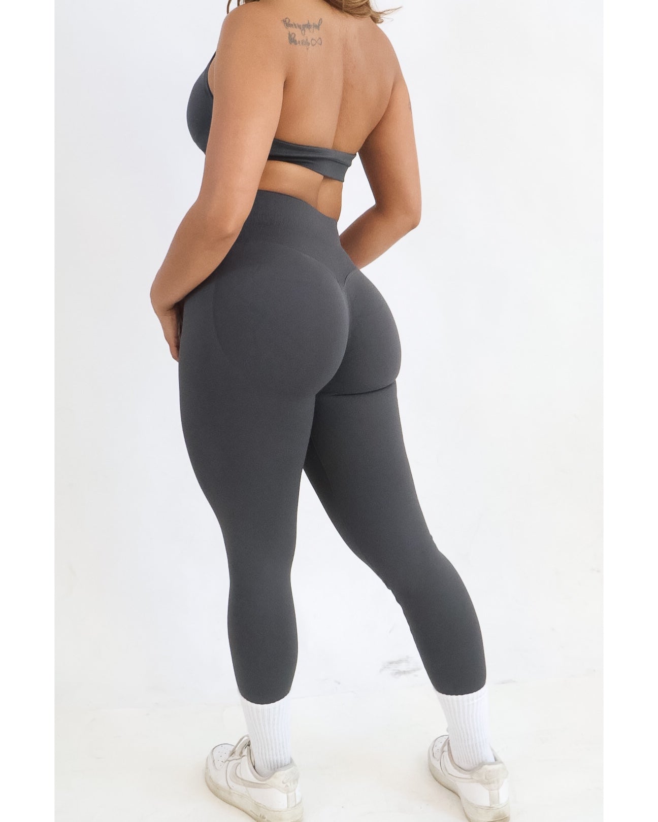 Charcoal Gray Seamless Leggings