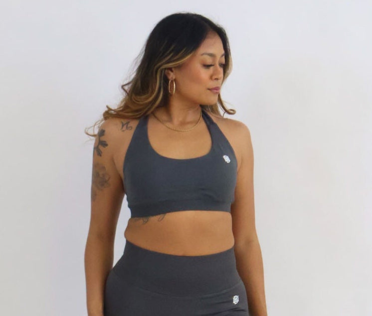 Charcoal Gray Seamless Leggings