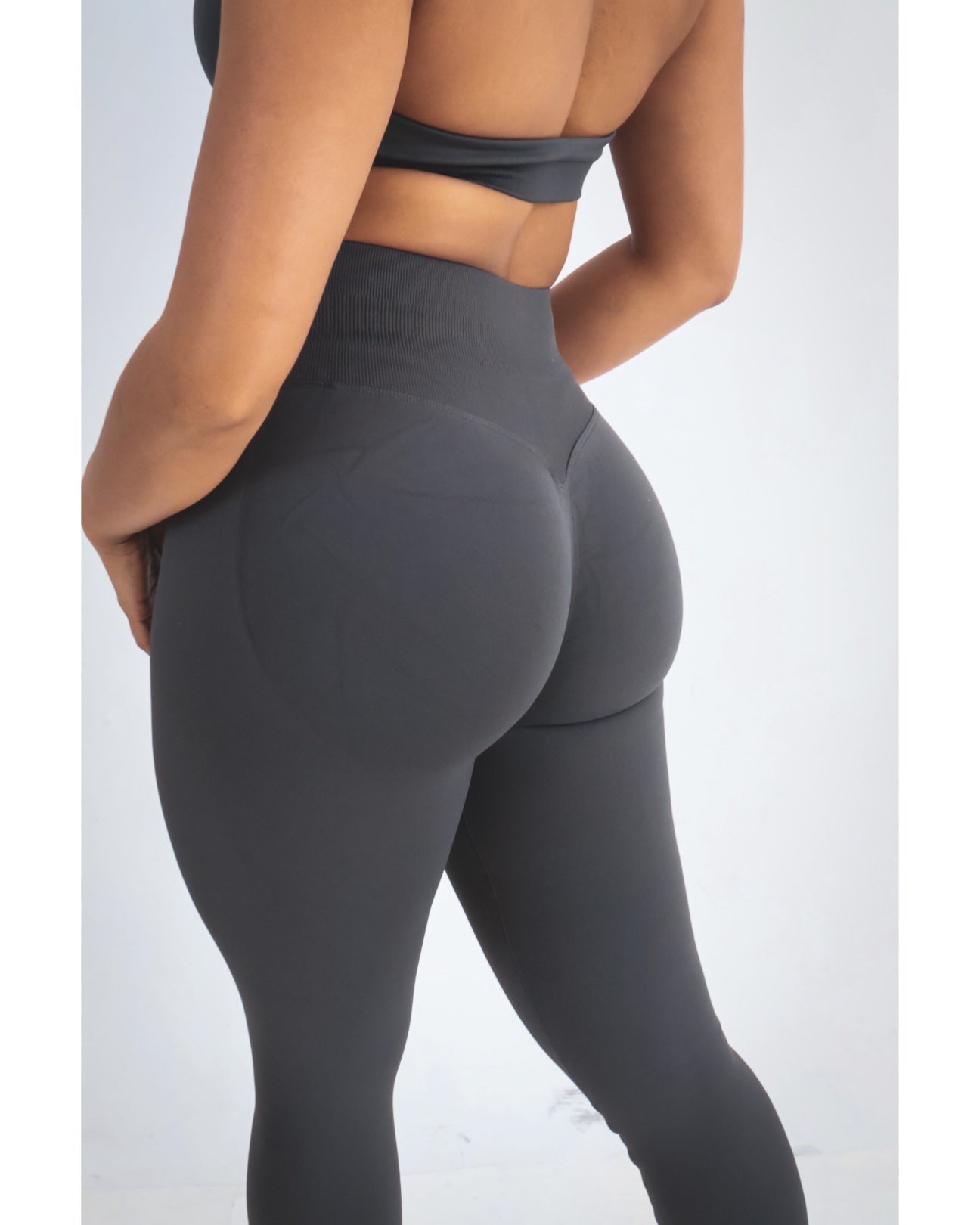 Charcoal Gray Seamless Leggings